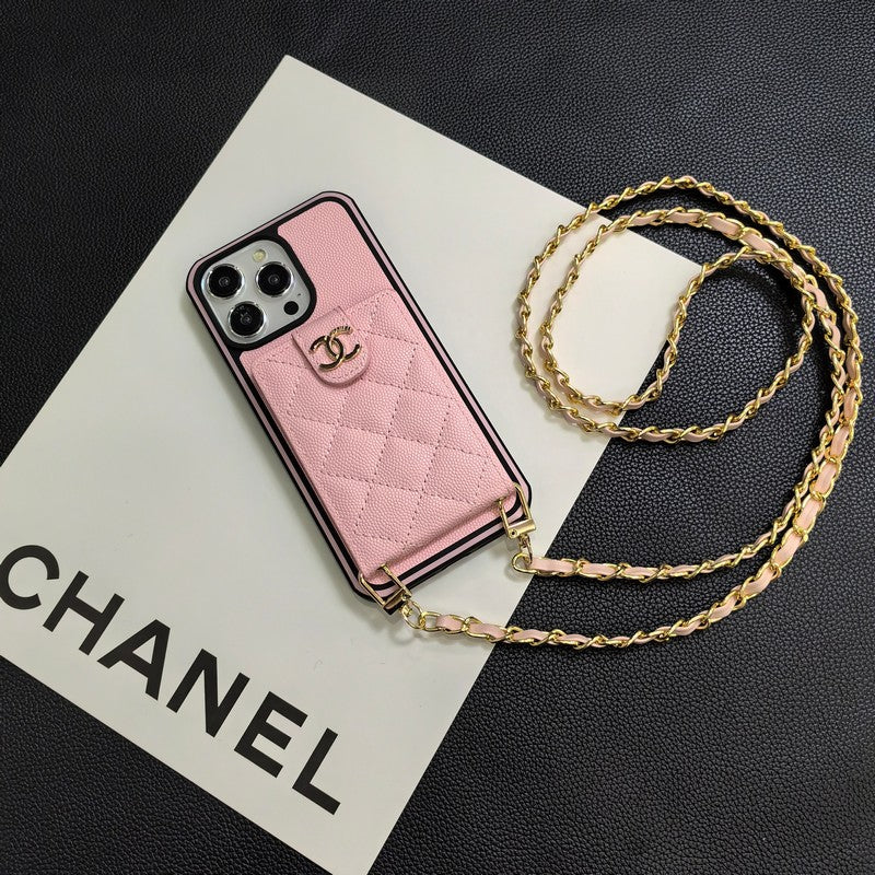 Elegant Crossbody Leather iPhone Case mysite