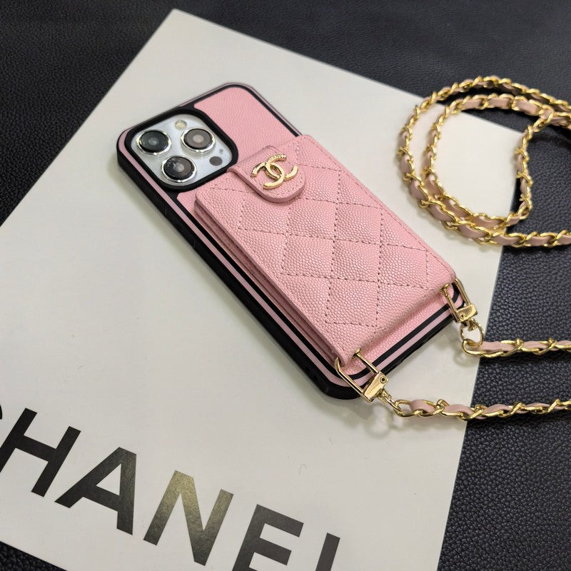 Elegant Crossbody Leather iPhone Case mysite