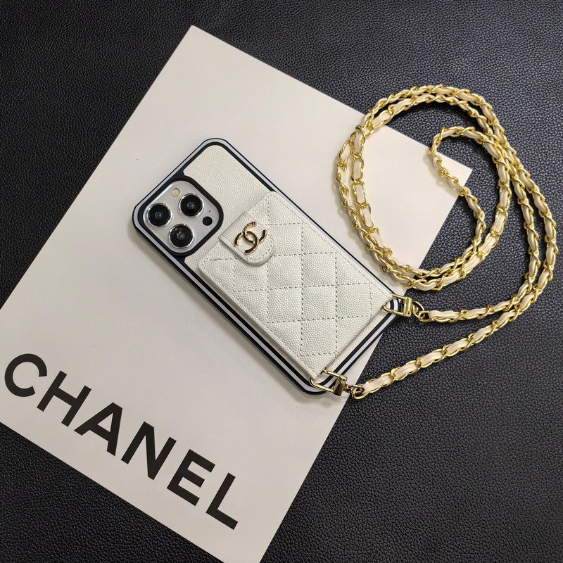 Elegant Crossbody Leather iPhone Case mysite