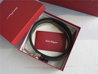 Classic Silver-Buckle Leather Belt-1 mysite