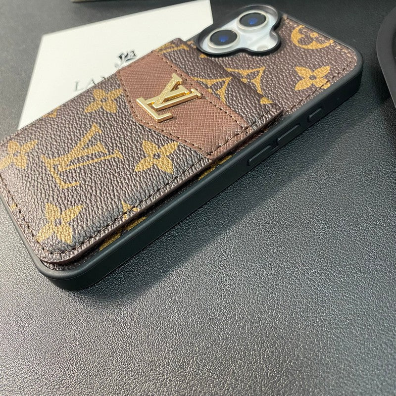 Luxury Card Bag Classic Color iPhone Case mysite