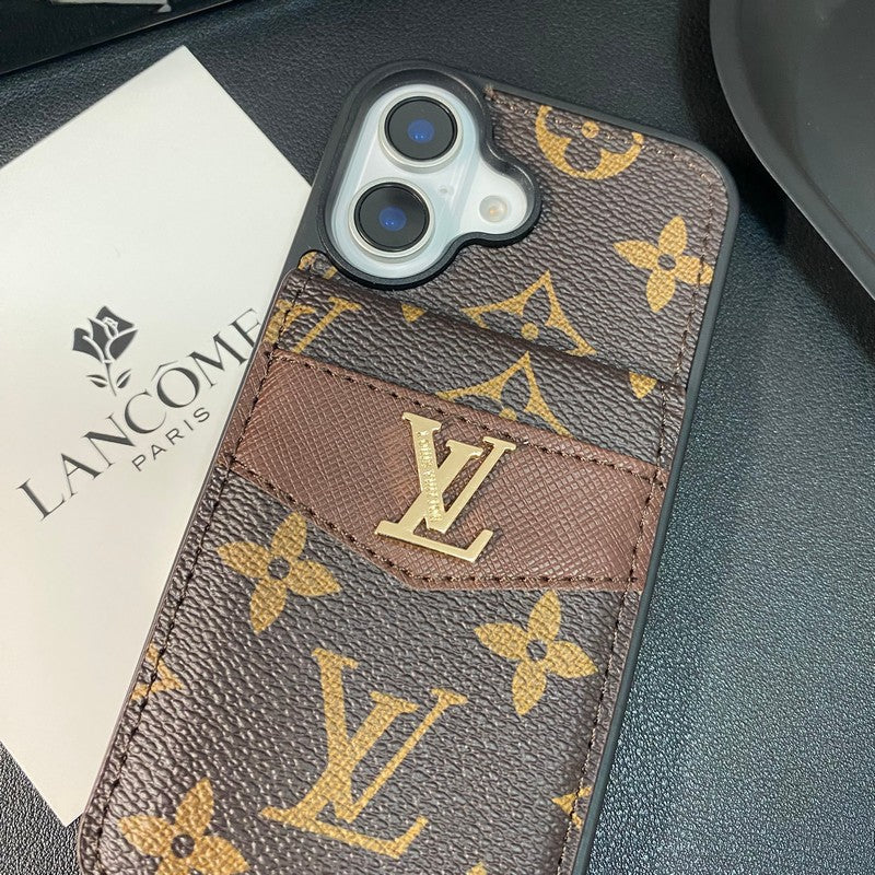Luxury Card Bag Classic Color iPhone Case mysite