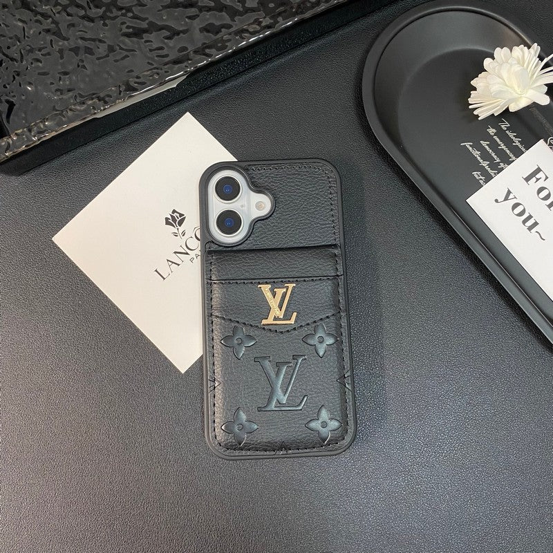 Luxury Card Bag Classic Color iPhone Case mysite