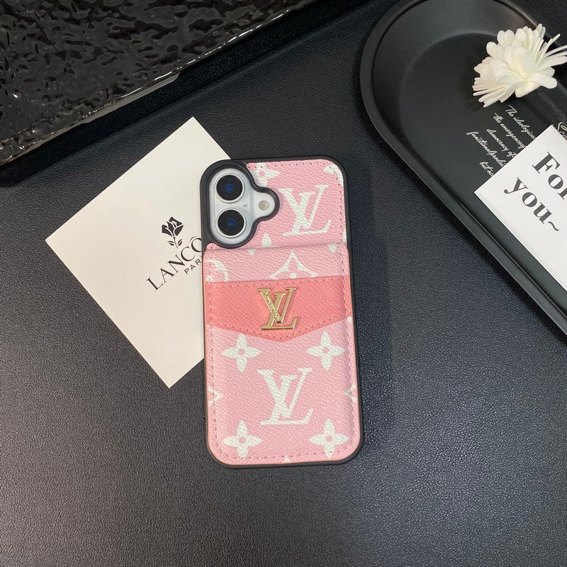 Luxury Card Bag Classic Color iPhone Case mysite