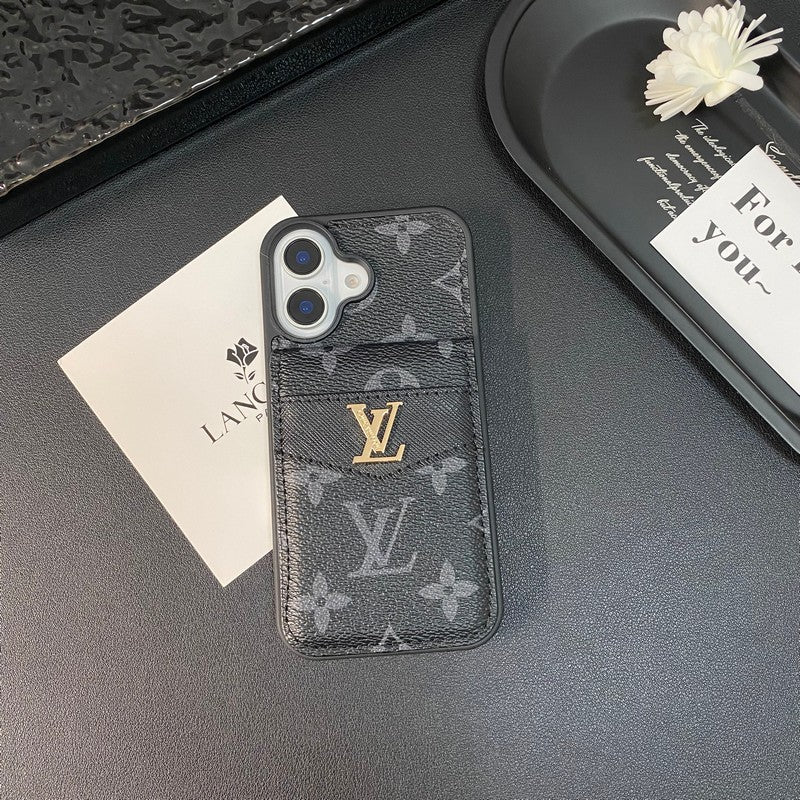 Luxury Card Bag Classic Color iPhone Case mysite