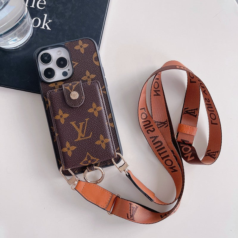 Luxury Card Bag Classic Chain iPhone Case mysite
