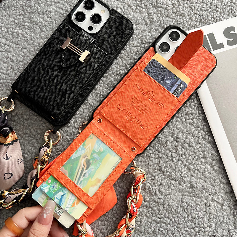 H Card Bag Scarves Leather iPhone Case mysite