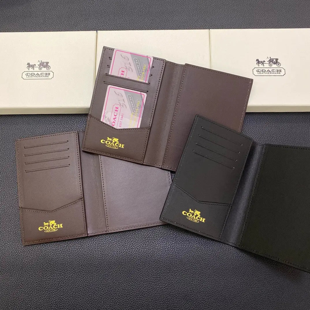 CO Classic Leather Passport Holder – Elegant Travel Organizer-18 mysite