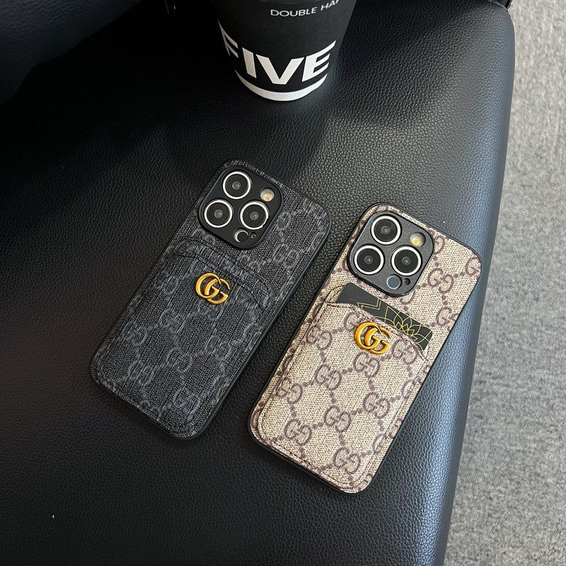 Premium Card Bag Classic iPhone Case mysite