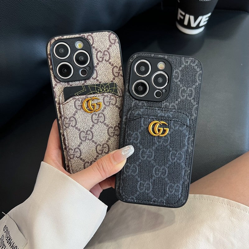 Premium Card Bag Classic iPhone Case mysite