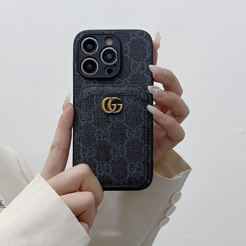 Premium Card Bag Classic iPhone Case mysite
