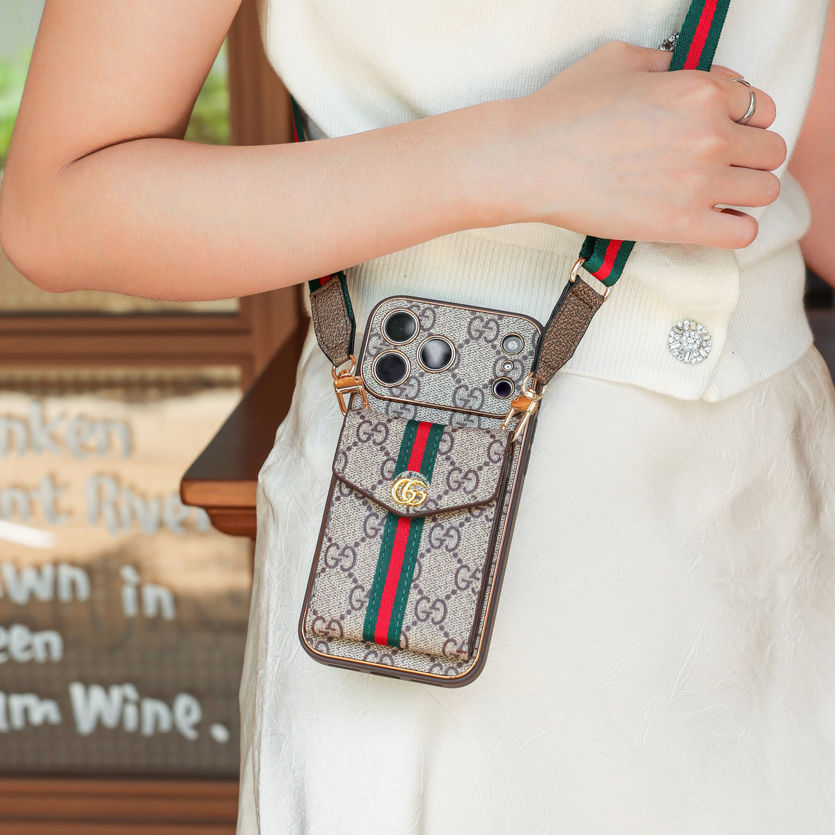 New Classic Luxury Card Holder Phone Case  011 mysite