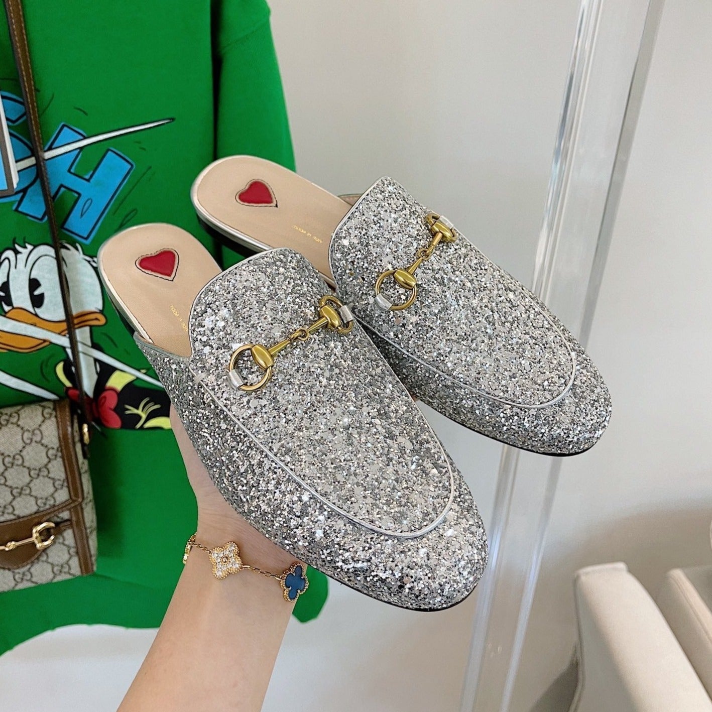 GG SLIPPER PRINCETOWN GLITTER mysite