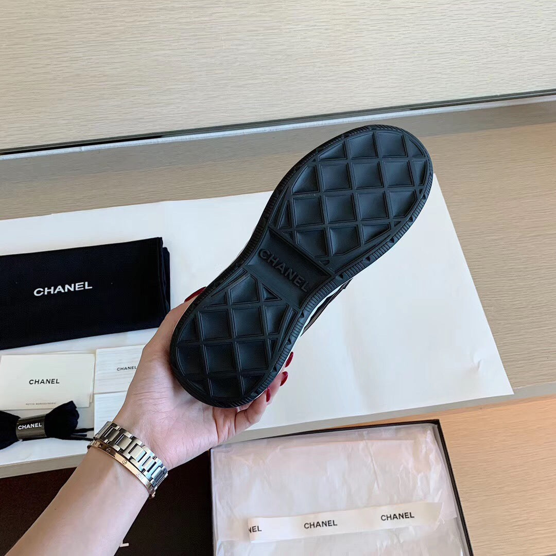 CC Bubble Quilted Trainer Sneaker Black White mysite