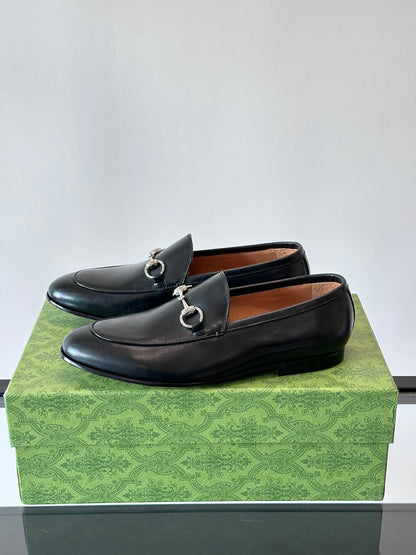 GUCCI HOREBIT LOAFERS IN BLACK CALFSKIN mysite