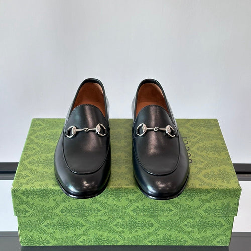 GUCCI HOREBIT LOAFERS IN BLACK CALFSKIN mysite