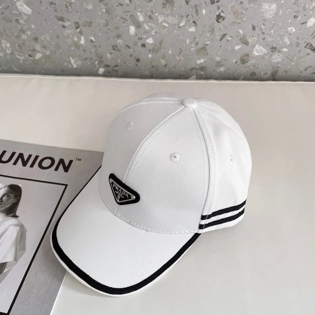 Fashion Triangle Logo Baseball Cap | Luxury Designer Cotton Hat-s2 mysite