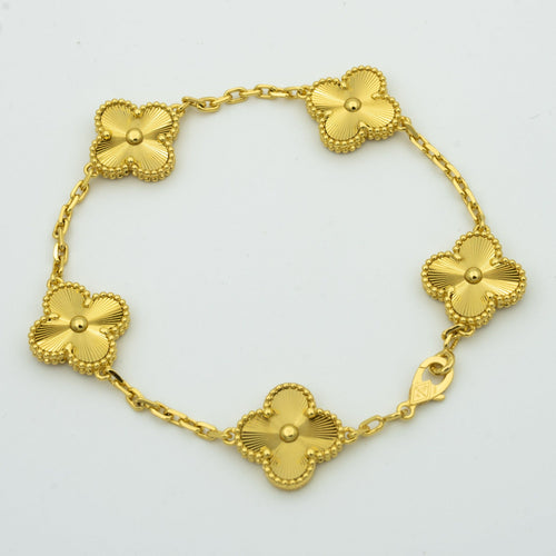 GOLD BRACELET 5 MOTIF mysite