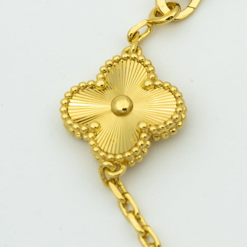 GOLD BRACELET 5 MOTIF mysite