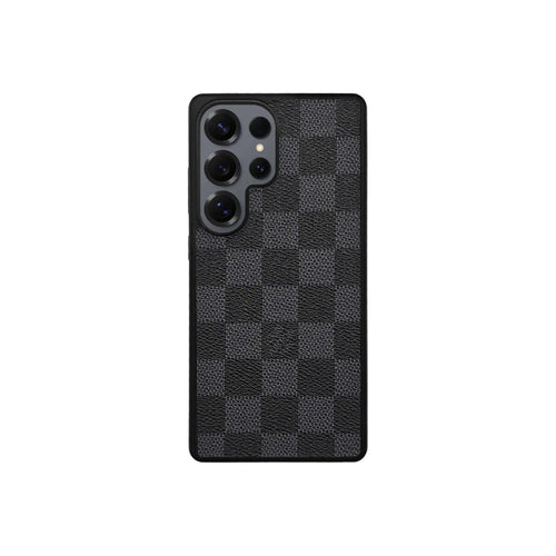 Checked Up Black Case | Samsung-1 mysite