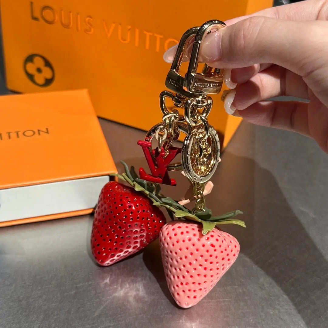 Luxury Lollipop Monogram Bag Charm Keychain-s2 mysite