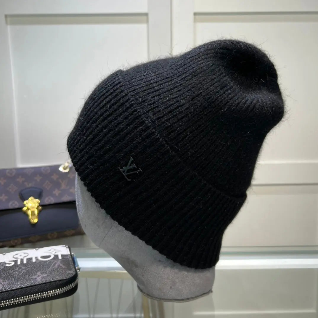 Luxury Embroidered Wool Beanie | Luxury Designer Winter Hat-s2 mysite