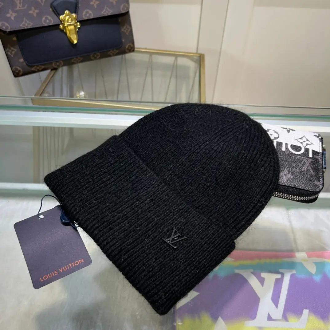 Luxury Embroidered Wool Beanie | Luxury Designer Winter Hat-s2 mysite
