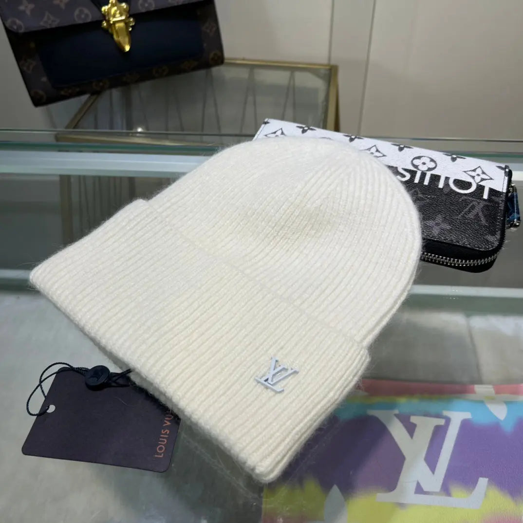 Luxury Embroidered Wool Beanie | Luxury Designer Winter Hat-s2 mysite