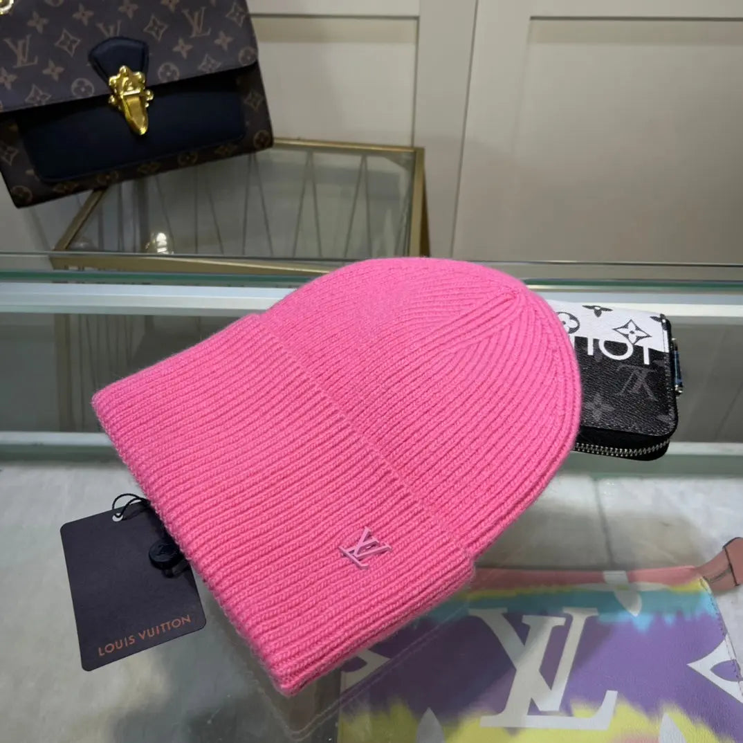 Luxury Embroidered Wool Beanie | Luxury Designer Winter Hat-s2 mysite