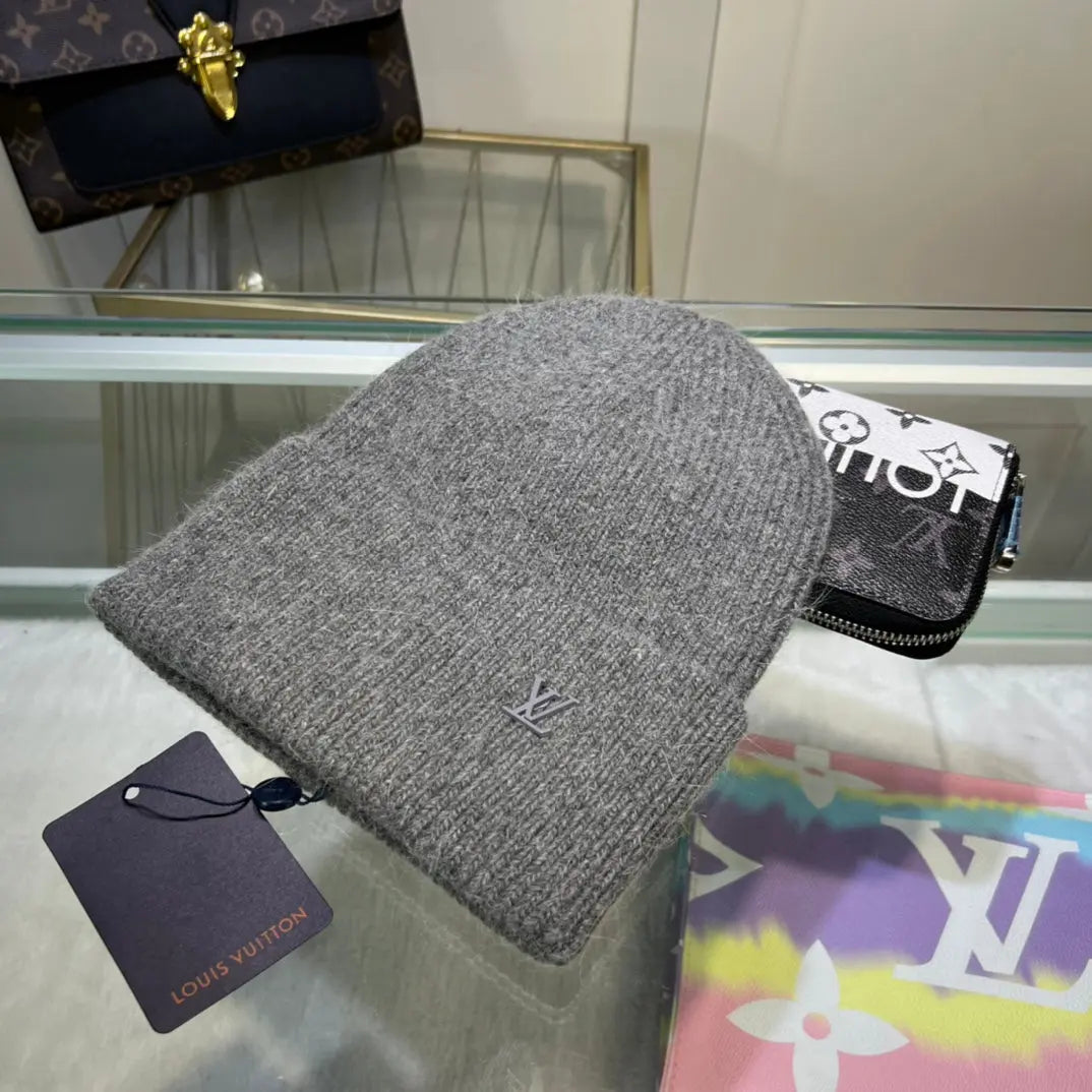 Luxury Embroidered Wool Beanie | Luxury Designer Winter Hat-s2 mysite