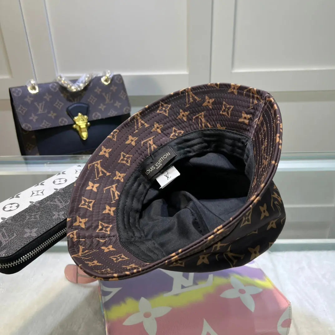 Luxury Monogram Bucket Hat-s2 mysite