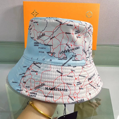 Luxury Monogram Reversible Bucket Hat-s2 mysite