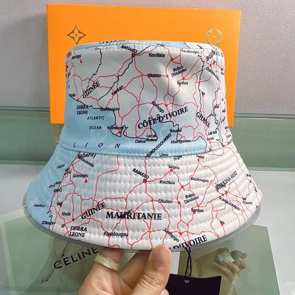 Luxury Monogram Reversible Bucket Hat-s2 mysite