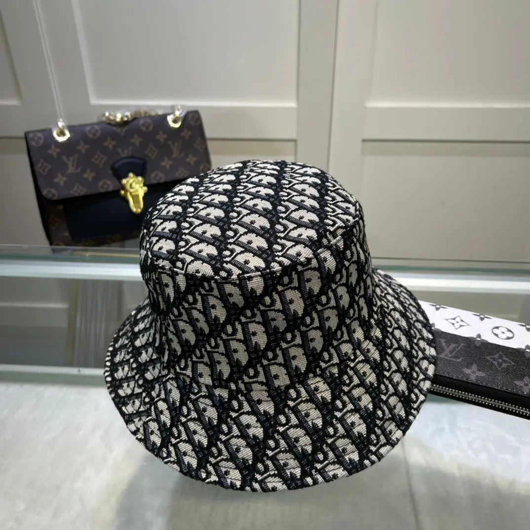 Classic Vintage Oblique Monogram Bucket Hat-s2 mysite