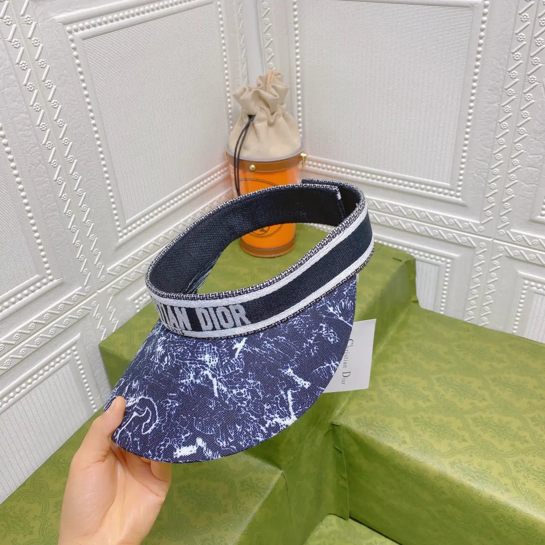 ClassicVintage Ribbon Straw Visor Hat-s2 mysite