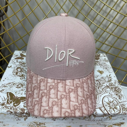 Vintage Oblique Wool Baseball Cap | Luxury Designer Hat-s2 mysite