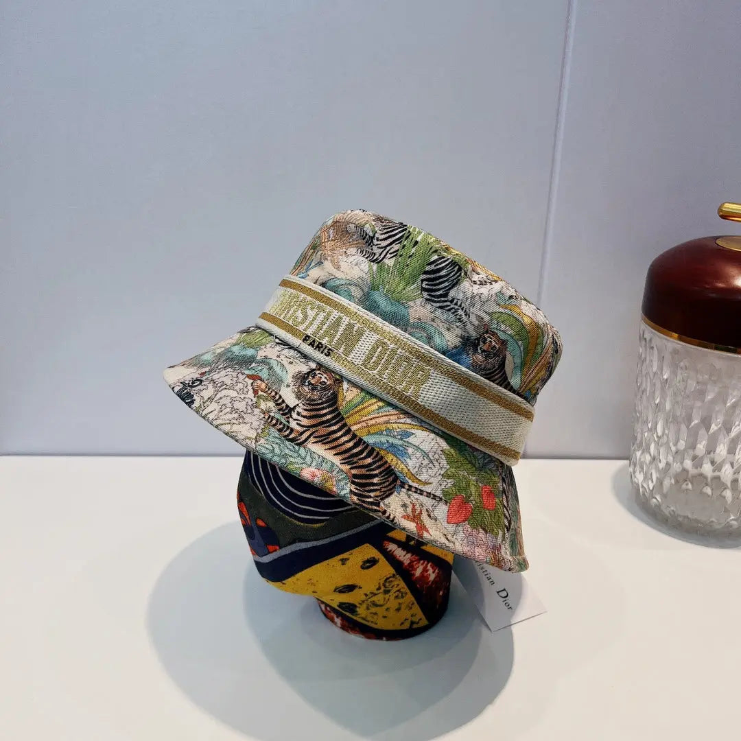 ClassicVintage Jungle Tiger Bucket Hat-s2 mysite