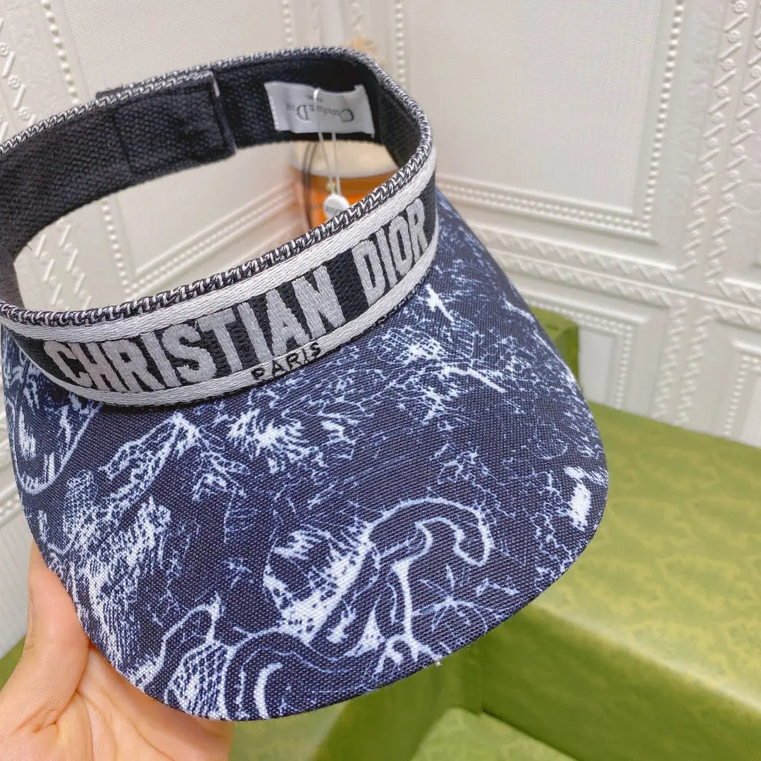 ClassicVintage Ribbon Straw Visor Hat-s2 mysite