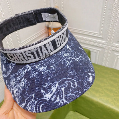 ClassicVintage Ribbon Straw Visor Hat-s2 mysite