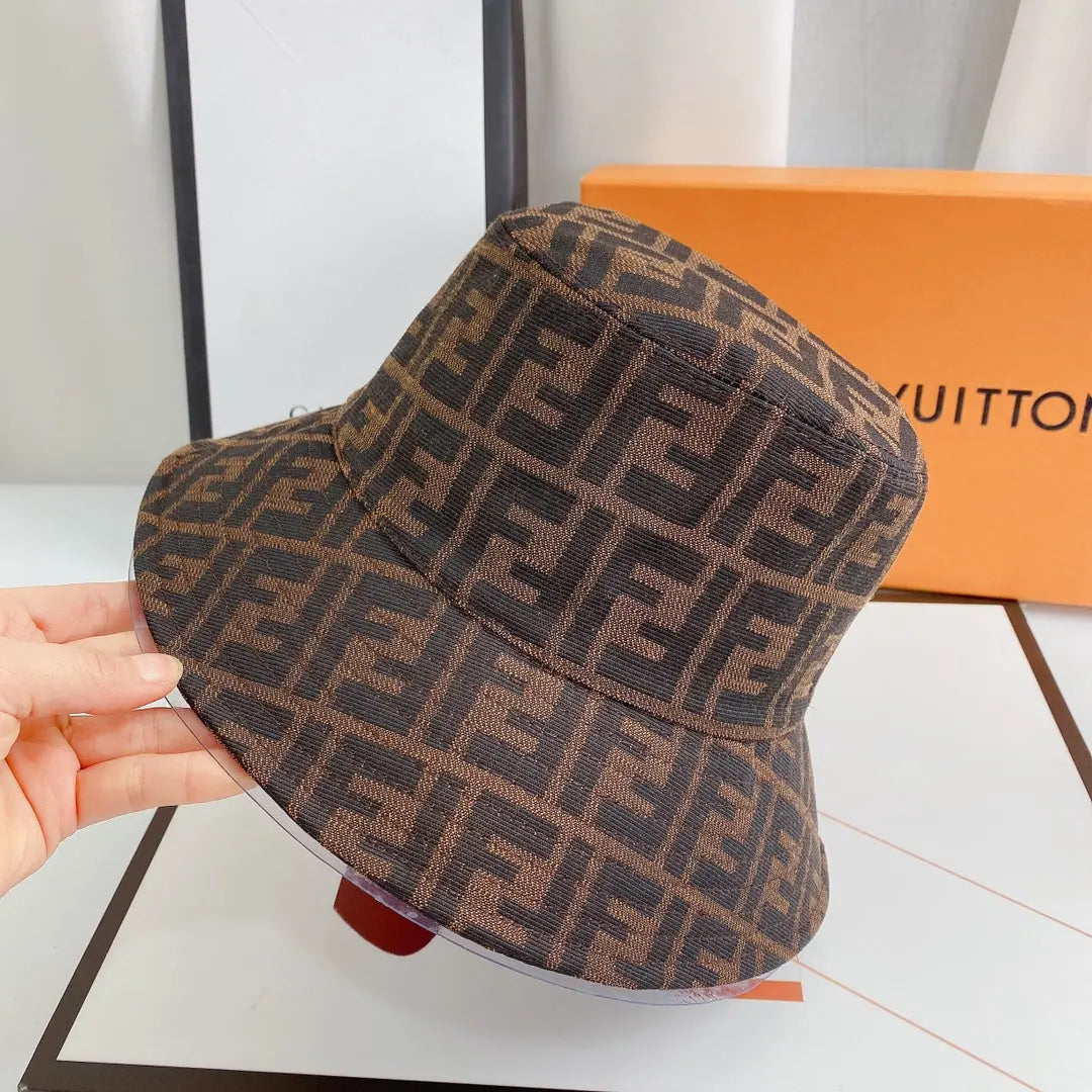 Luxury FF Monogram Bucket Hat | Luxury Designer Zucca Hat-s2 mysite