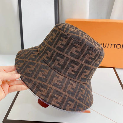 Luxury FF Monogram Bucket Hat | Luxury Designer Zucca Hat-s2 mysite