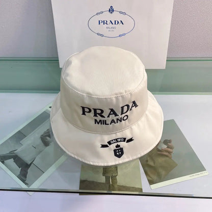 FashionEmbroidered Bucket Hat | Luxury Designer Cotton Bucket Hat-s2 mysite