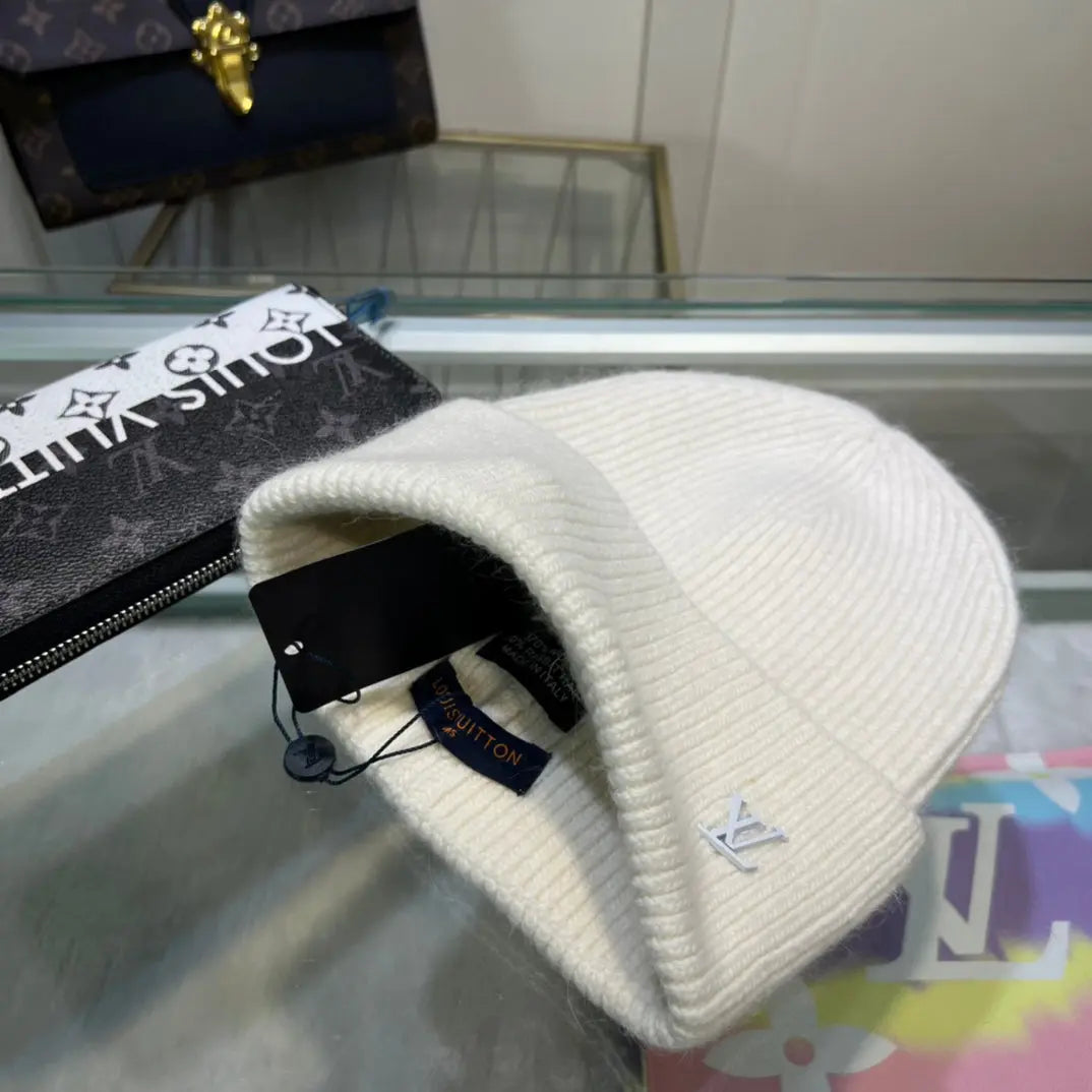 Luxury Embroidered Wool Beanie | Luxury Designer Winter Hat-s2 mysite