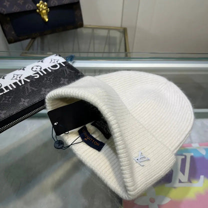 Luxury Embroidered Wool Beanie | Luxury Designer Winter Hat-s2 mysite