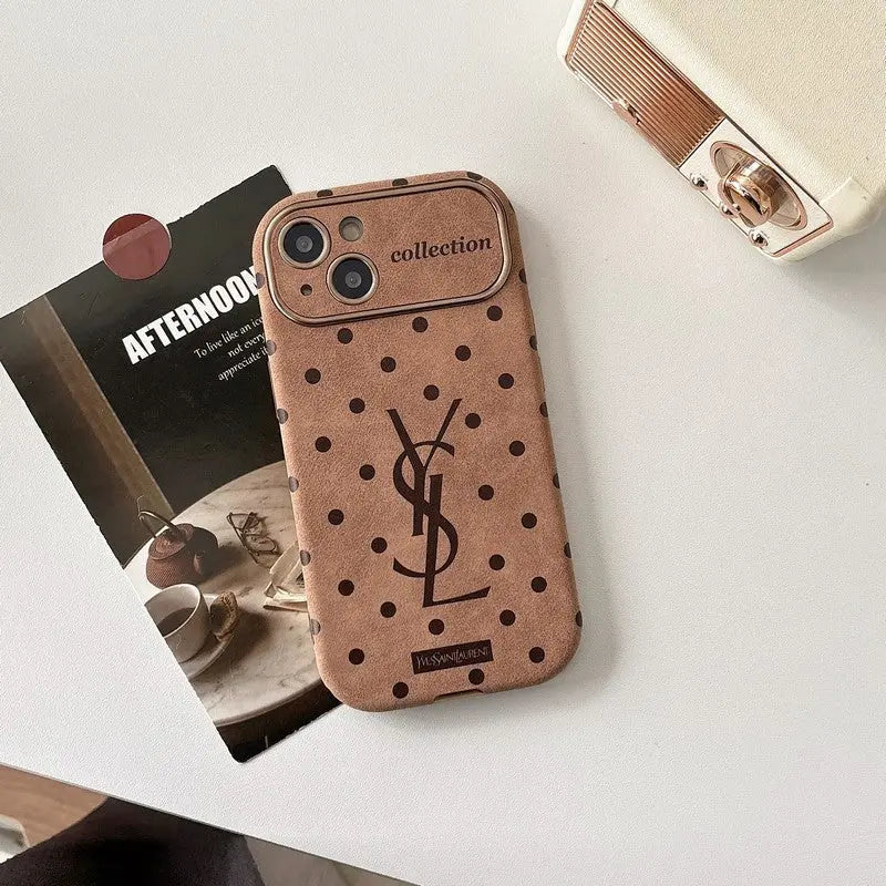 Saint Brown Leather iPhone Case-s2 mysite