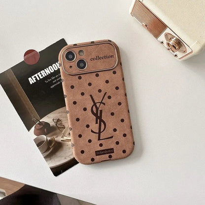 Saint Brown Leather iPhone Case-s2 mysite
