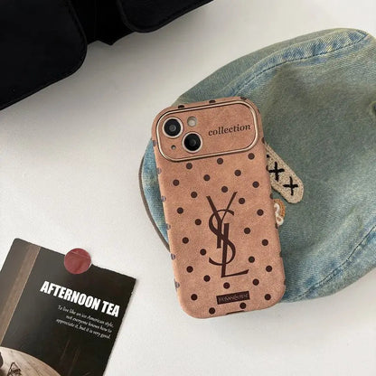 Saint Brown Leather iPhone Case-s2 mysite