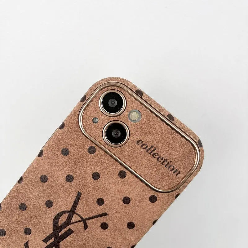 Saint Brown Leather iPhone Case-s2 mysite