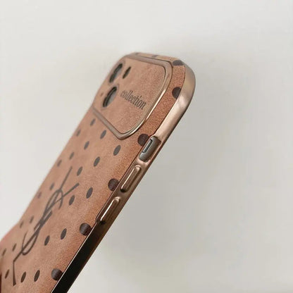 Saint Brown Leather iPhone Case-s2 mysite