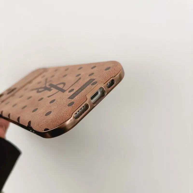 Saint Brown Leather iPhone Case-s2 mysite